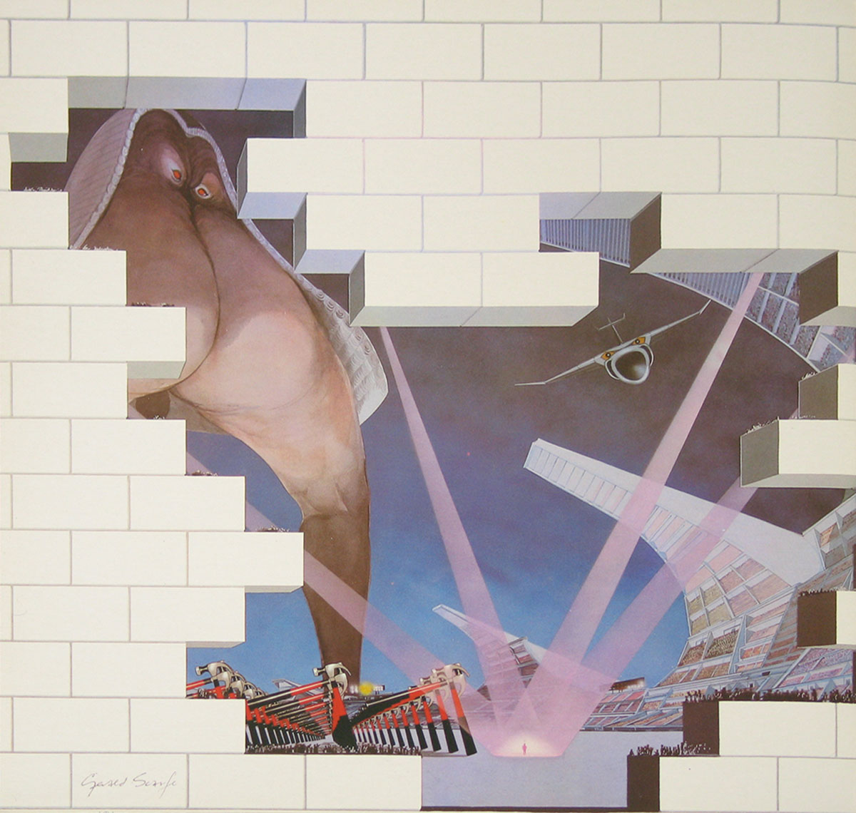 High Resolution Photo #2 PINK FLOYD Wall France 